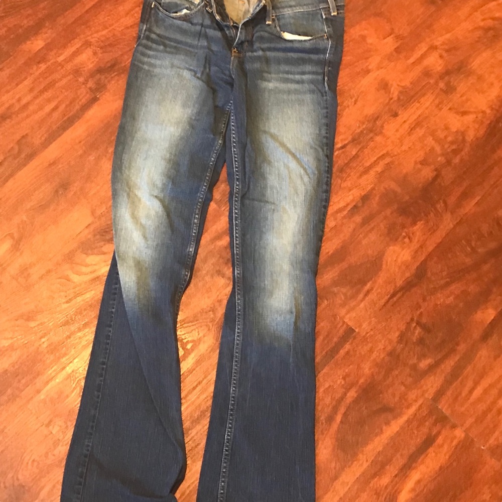 Hollister boot cut long jeans